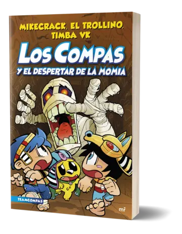 Portada Compas 9. Los Compas y el despertar de la momia