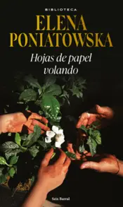 Portada Hojas de papel volando
