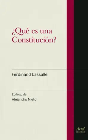 Portada ¿Qué es una Constitución?