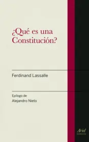 Portada ¿Qué es una Constitución?