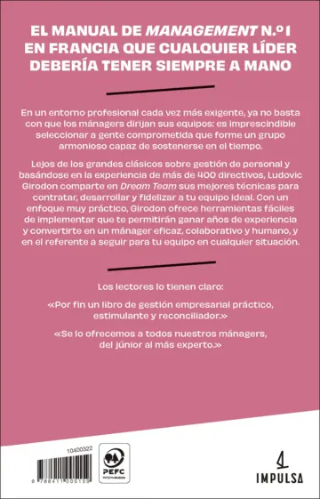 Contraportada Dream Team