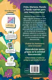 Miniatura contraportada Yolo Aventuras 2. El misterio del Amazonas