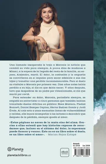 Contraportada El ruido de la ausencia, la calma del amor (Spanish Edition)