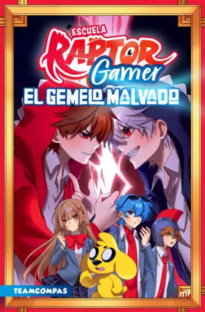 Portada Escuela RaptorGamer 2. El gemelo malvado