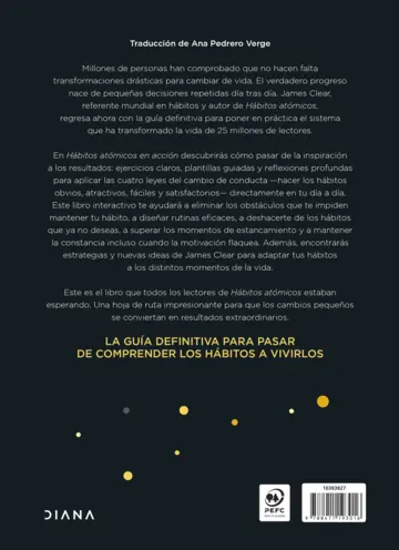 Contraportada Hábitos atómicos en acción