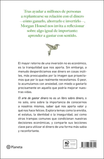 Contraportada El arte de gastar dinero