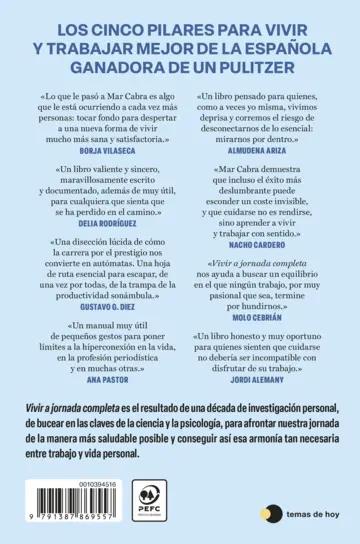 Contraportada Vivir a jornada completa