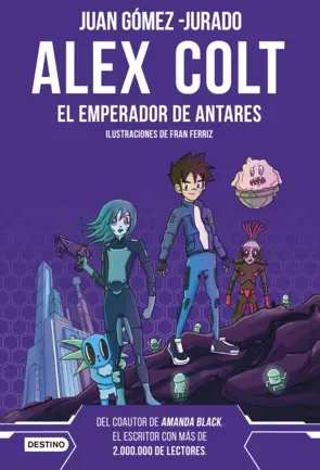 Portada Alex Colt. El emperador de Antares. Nueva presentación