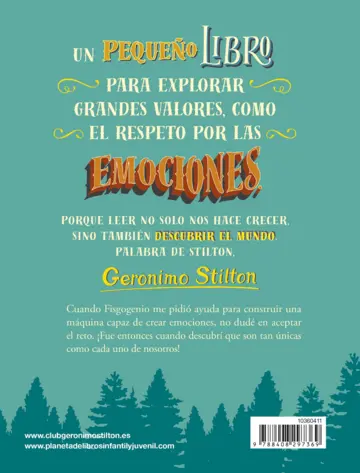 Contraportada El pequeño libro de las emociones