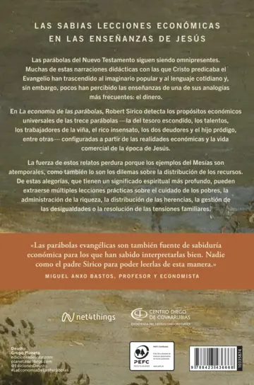 Contraportada La economía de las parábolas