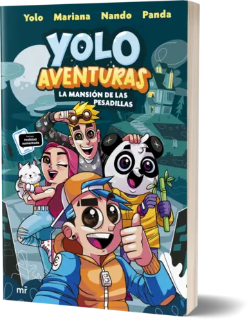 Portada Yolo Aventuras. La mansión de las pesadillas