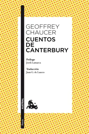 Portada Cuentos de Canterbury