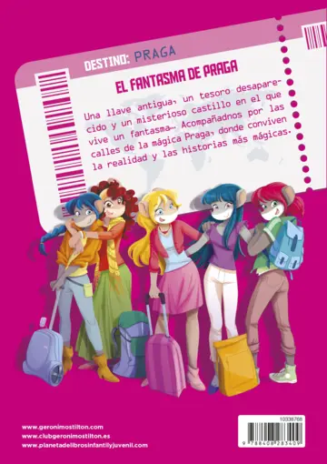 Contraportada El fantasma de Praga