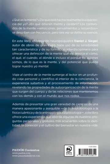 Contraportada Viaje al centro de la mente