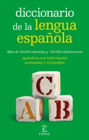 Portada Diccionario de la lengua española Bolsillo (Spanish Edition)