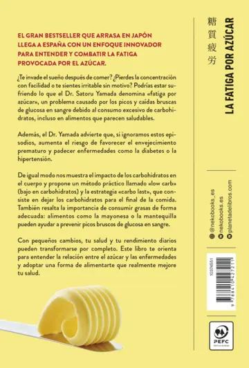 Contraportada La fatiga por azúcar