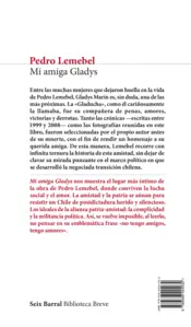 Miniatura contraportada Mi amiga Gladys