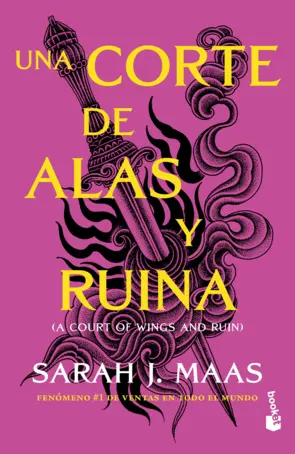 Portada Una corte de alas y ruina (Spanish Edition)