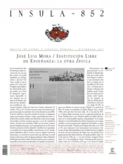 Portada Misceláneo  (Ínsula n° 852, diciembre de 2017)