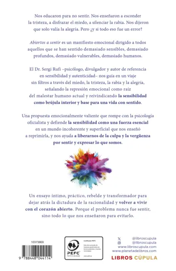Contraportada Abiertos a sentir