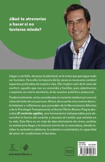 Contraportada El cociente agallas (Spanish Edition)