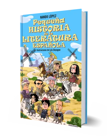 Portada Pequeña historia de la literatura española