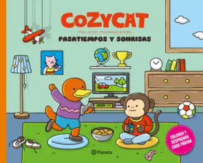 Portada Cozy Cat 9. Pasatiempos y sonrisas