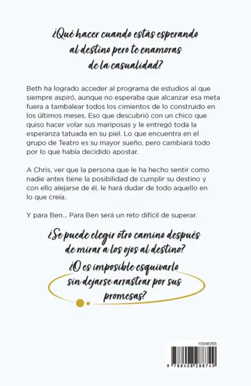 Contraportada Yo, en ningún destino