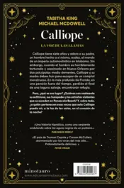 Miniatura contraportada Calliope. La voz de las llamas