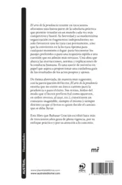 Miniatura contraportada El arte de la prudencia