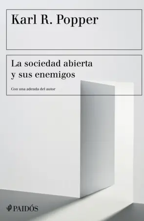 Portada La sociedad abierta y sus enemigos