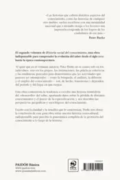 Miniatura contraportada Historia social del conocimiento Vol. II