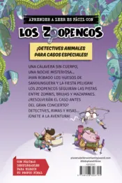 Miniatura contraportada Aprende a leer con... Los Detectives Zoopencos 8. La Calavera Sandunguera