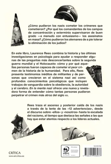 Contraportada En la mente nazi