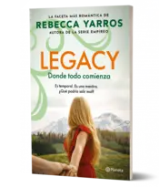 Portada  Legacy 1. Donde todo comienza
