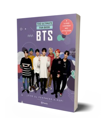 Portada BTS. THE ULTIMATE FAN BOOK