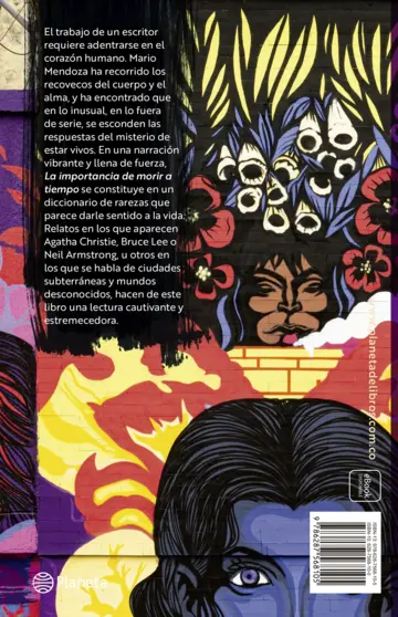 Contraportada La importancia de morir a tiempo