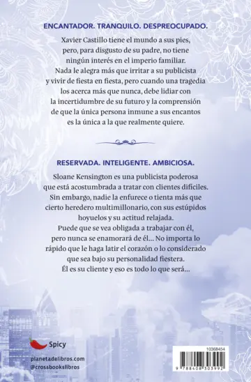 Contraportada Pecados 4. Rey de la desidia