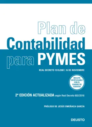 Portada Plan de contabilidad para PYMES