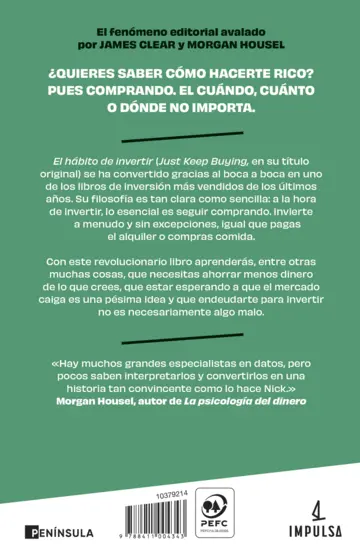 Contraportada El hábito de invertir