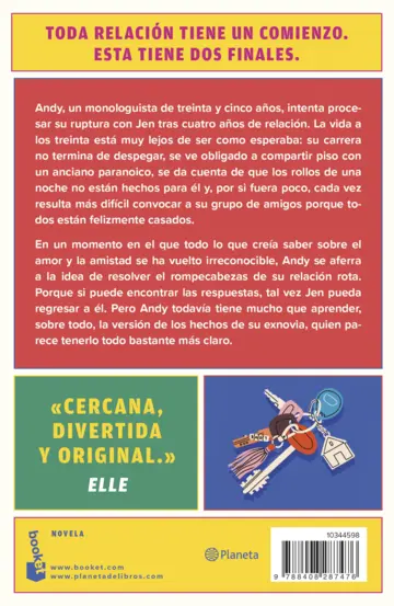 Contraportada Todo final es un comienzo (Good Material)