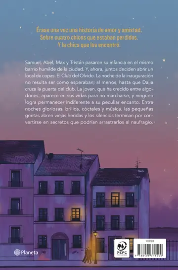 Contraportada El Club del Olvido