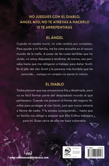 Contraportada Captive: No juegues conmigo (Edición mexicana)