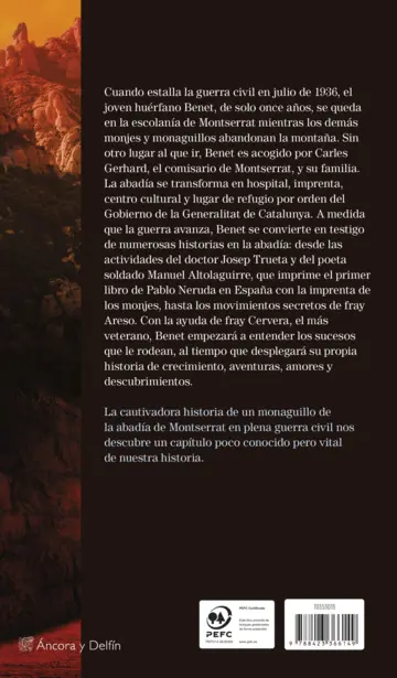 Contraportada La montaña del tesoro