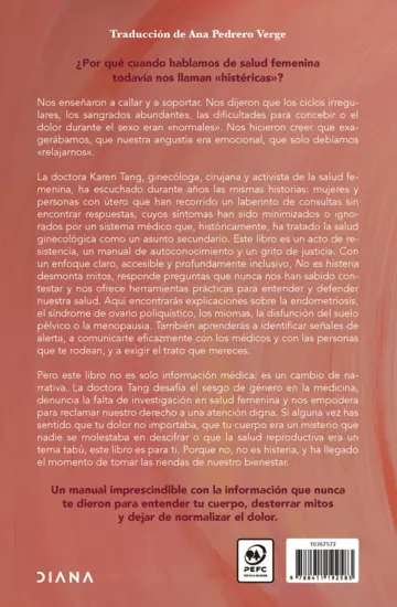 Contraportada No es histeria