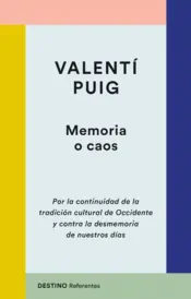 Portada Memoria o caos