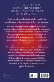 Miniatura contraportada Una breve historia del universo