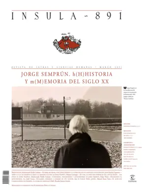 Portada Jorge Semprún. H(h)istoria y M(m)emoria del siglo XX (Ínsula n° 891)