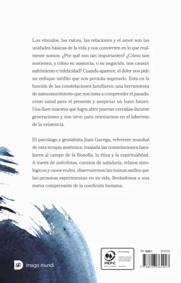 Contraportada Constelar la vida