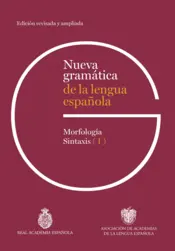 Portada Nueva gramática de la lengua española. Edición revisada y ampliada